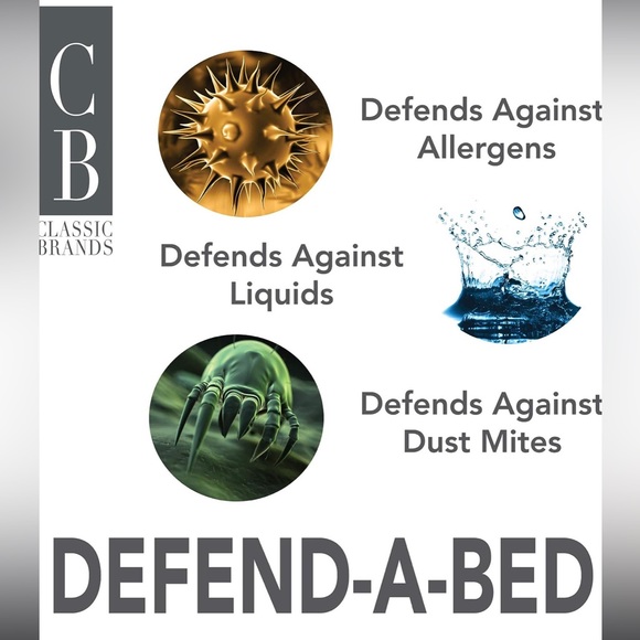 Classic Brands Defend-A-Bed Waterproof Mattress Protector, Twin XL - Picture 3 of 6